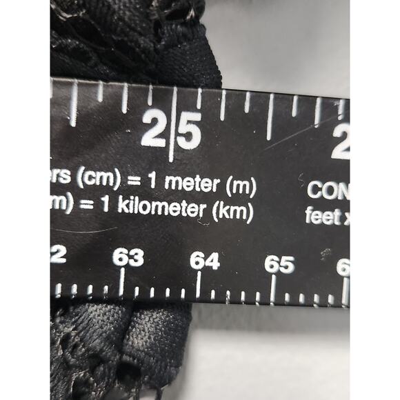 Boohoo Full Skirted Prom Midi Dress Women's 24 Black NWT Plus Boutique Lined Net - Picture 11 of 14